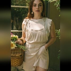Jackson Rowe Tulum Linen Overalls